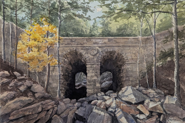 Under the Bridge by Rick Osann Art