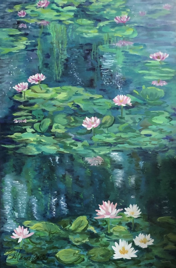 Waterlilies by Constance Marie