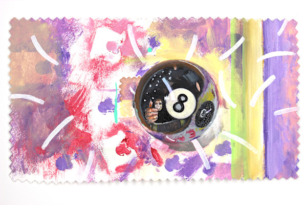 The Magic Eight Ball Doesn't Know but You Do/ 10 of 365 Art Quest Series on YouTube by Melodie Provenzano