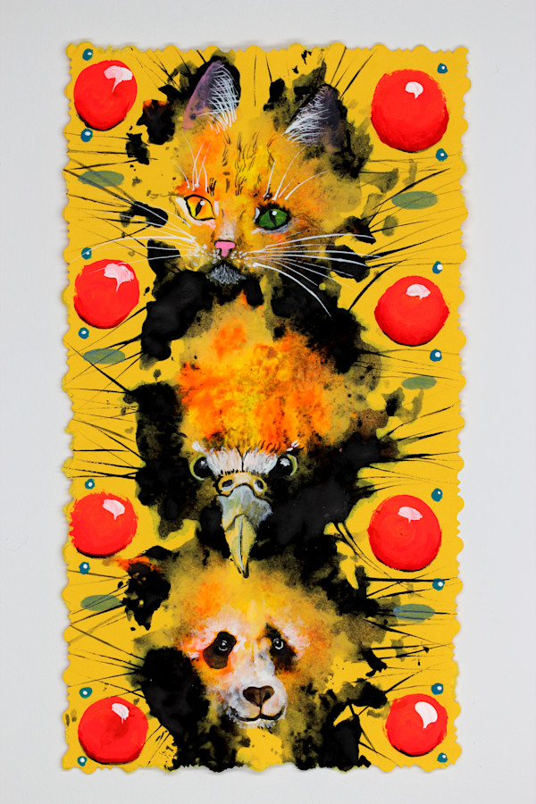 Animal Totem/ 30 of 365 Art Quest Series on YouTube by Melodie Provenzano