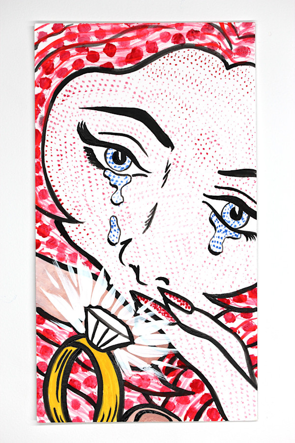 So Happy I Could Cry/ 42 of 365 Art Quest Series on YouTube by Melodie Provenzano