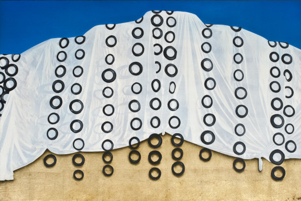 Tarp & Tires #2 (Golden State Zero) by Carlo Marcucci