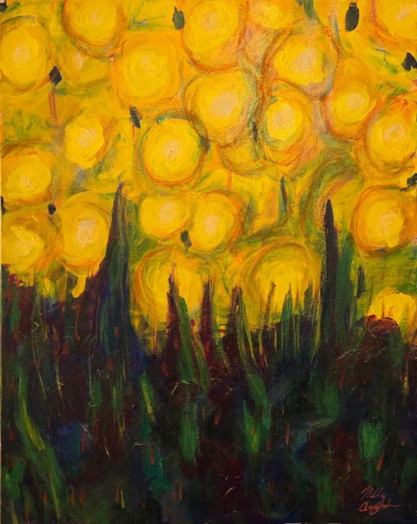 Van Gogh's Lemons (A Tribute) by Kelly Andresen