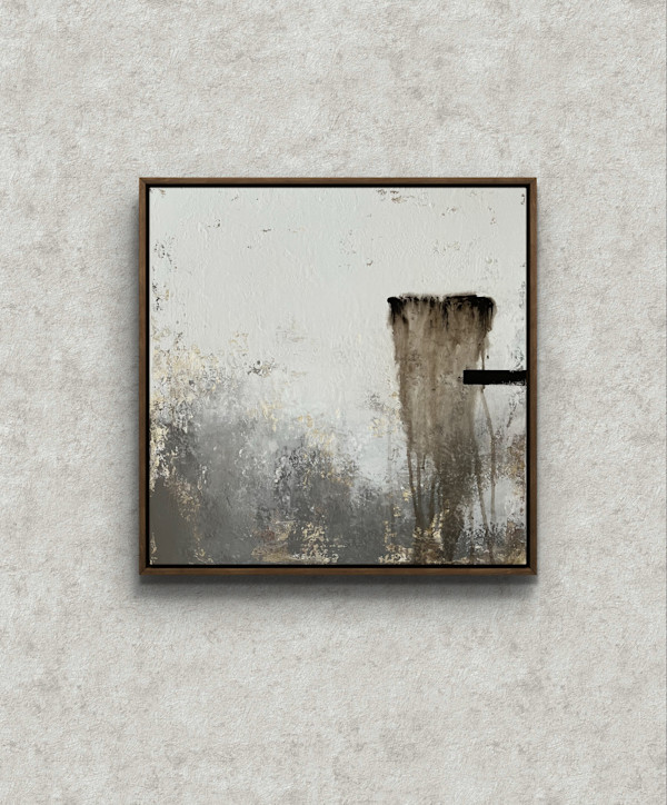 Ledges 1 - Adrift [framed] by Ally Cantrell