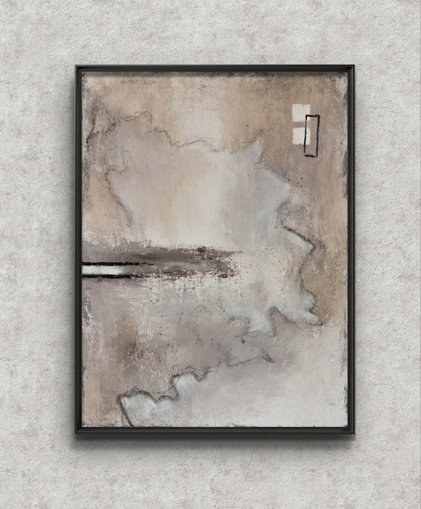 Edge of Stillness [framed] by Ally Cantrell