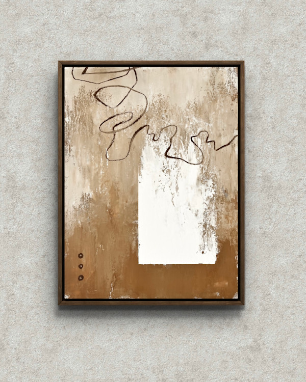 Unraveled I [framed] by Ally Cantrell