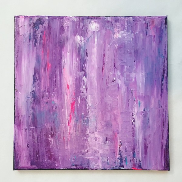 Purple Abstract by Jamaal Malik