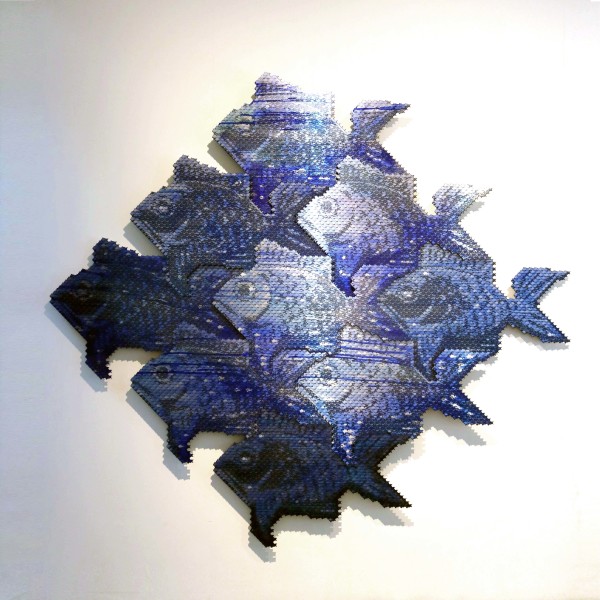 Fish Scales VI by Richard Hassell