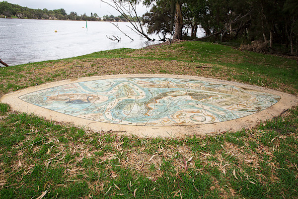 Burswood Canal 1831 - 1845 by Jenny Dawson and Sandra Hill Dawson/Hill