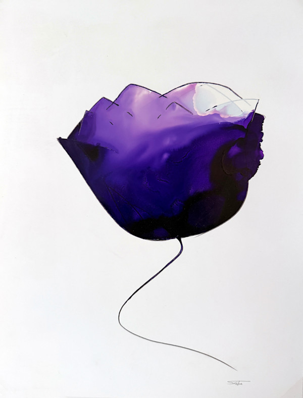 Purple Velvet by Sahba Shere