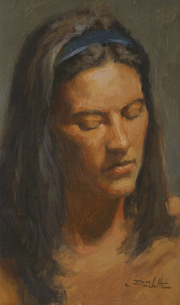 "Blue Headband" by Dan Schultz