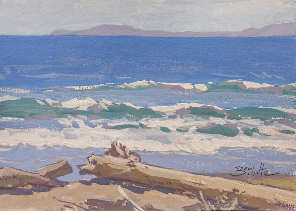"Pacific Waves" by Dan Schultz, Image 1.
