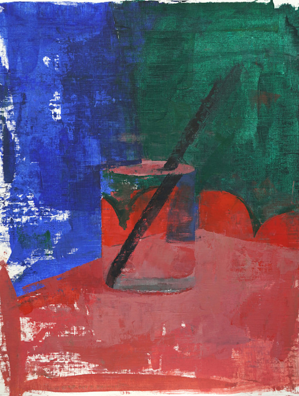 Glass with Green Red Blue 1 by Amy Scherer, Image 20.