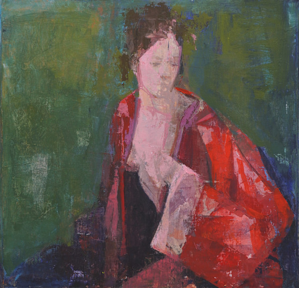 SH in Red Robe by Amy Scherer, Image 1.
