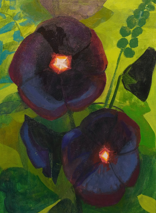 Black Hollyhock by Amy Scherer, Image 6.