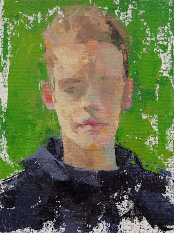 SH with Green Background by Amy Scherer, Image 1.