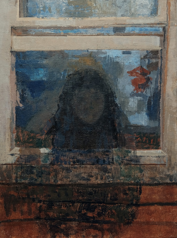 M at the Window by Amy Scherer