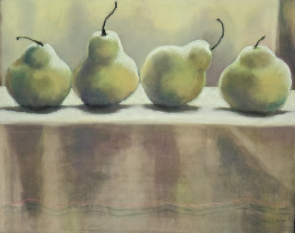 Pears in Conversation by Judy Albright