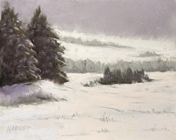 Over the Snow Fields by Judy Albright