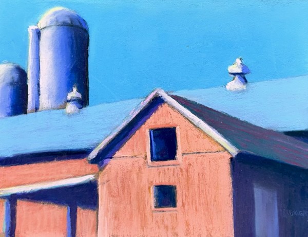 Town Farm Barn by Judy Albright