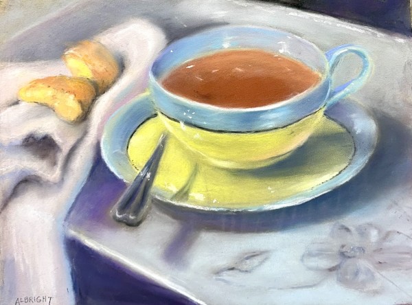 Tea and Biscotti by Judy Albright