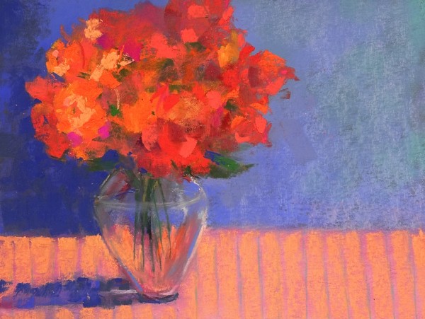 Peachy Blooms by Judy Albright