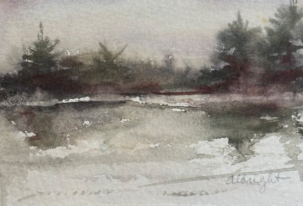 Whispers'  Reflection by Judy Albright