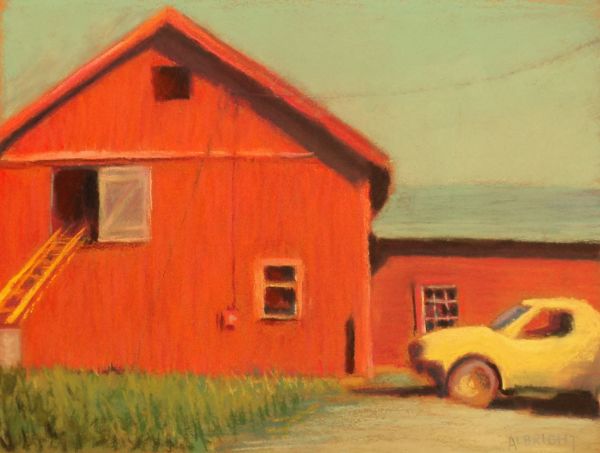 Town Farm Truck by Judy Albright