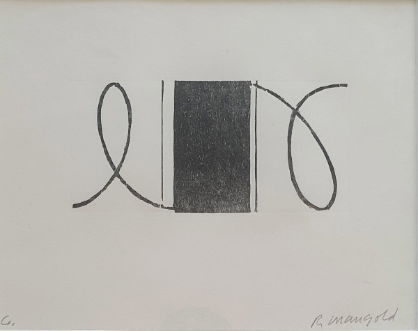 No Title by Robert Mangold