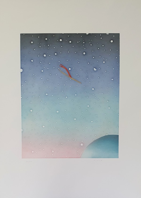 The Jump: Sarajevo Olympics by Jean-Michel Folon