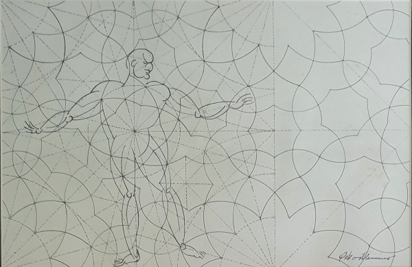 No Title by Oskar Schlemmer