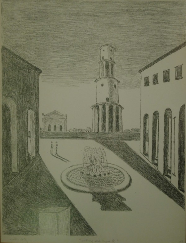 Segreto Della Fontana by Giorgio de Chirico