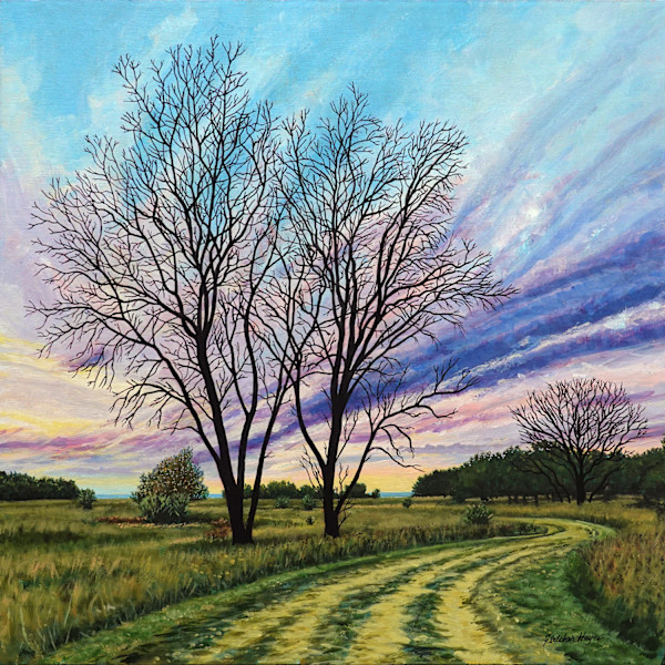 The Bend in the Lake Path by Fletcher Hayes