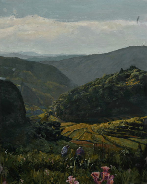 The western sun in late summer by Taiki Shinohara