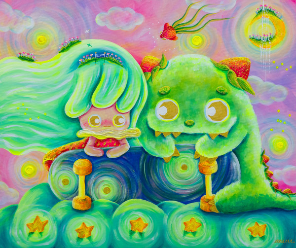 Rinkle &Ichigone「SKATEBOARD-HUG-」Night & Nature by Muu Nanahoshi