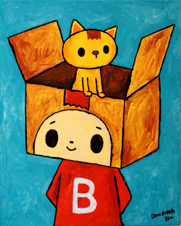 Cat in BOXY by DEVILROBOTS