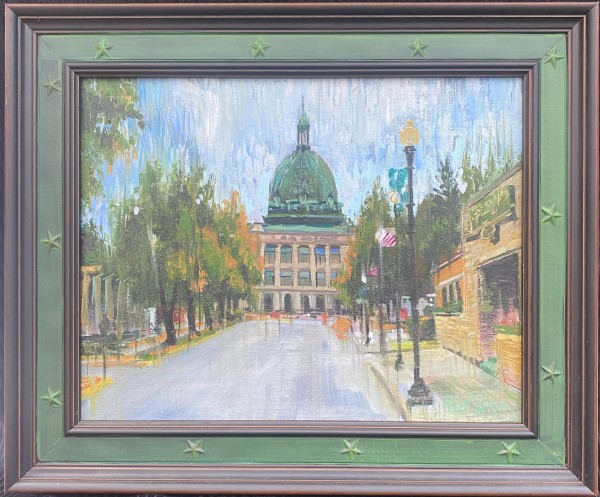 Rhinelander Courthouse by Robert J Wilkens