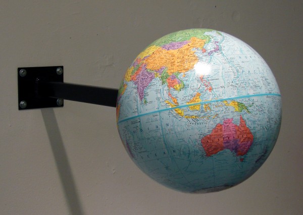 How To Turn A Globe Into A Map by Lordy Rodriguez