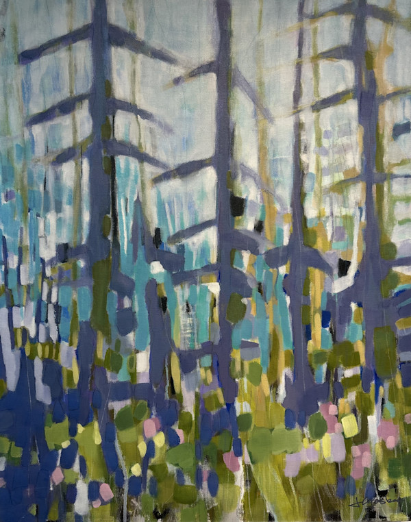 The Forest Playing Favorites by Janis Gosbee