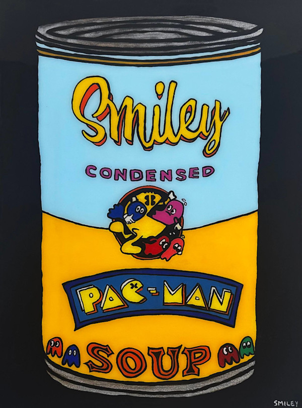 Pac-Man Smiley Soup by Matt Smiley