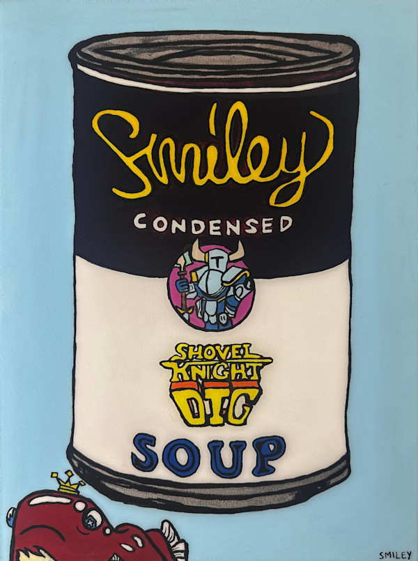 Shovel Knight Dig (Atari) Smiley Soup by Matt Smiley