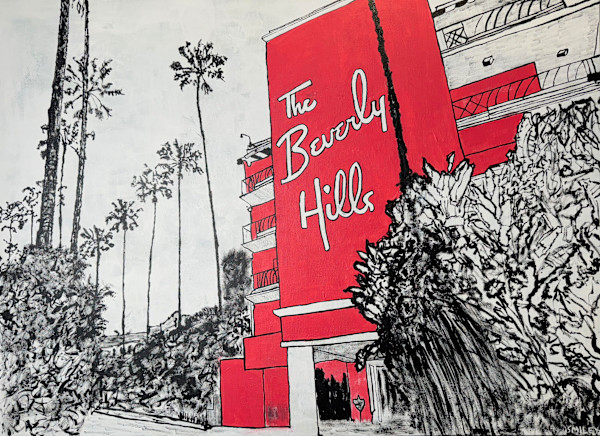 Beverly Hills Hotel by Matt Smiley