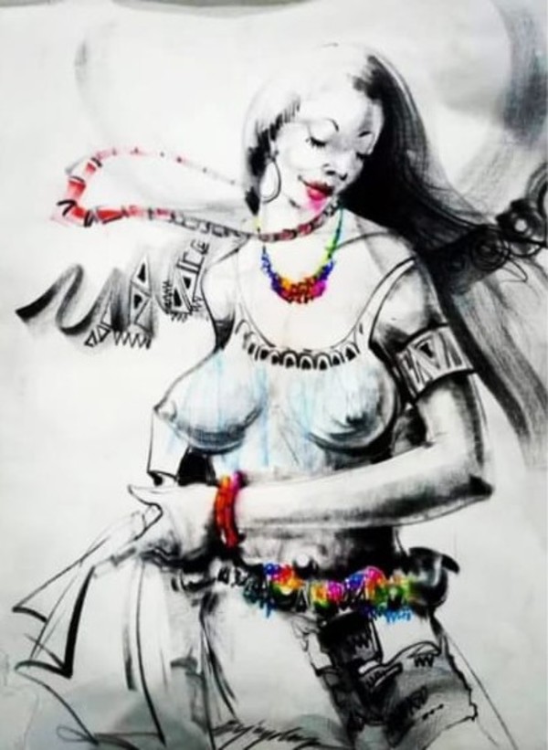 Yoruba cultural display by Soji yoloye