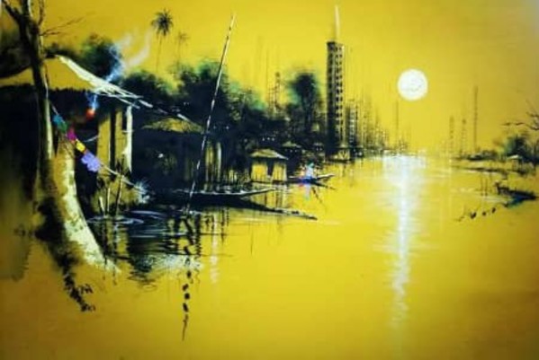 Yellow sunset by Soji yoloye