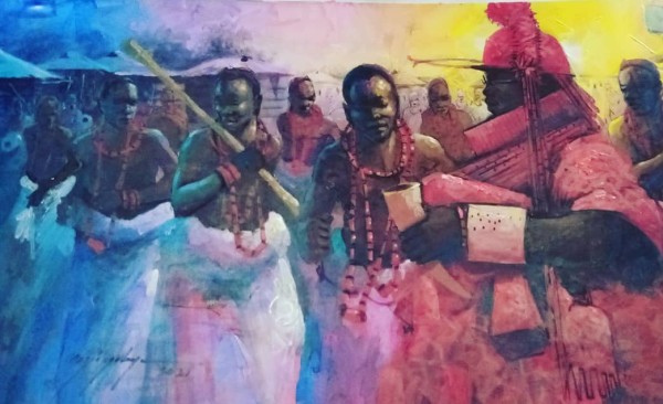 Oba of Benin coronation by Soji yoloye