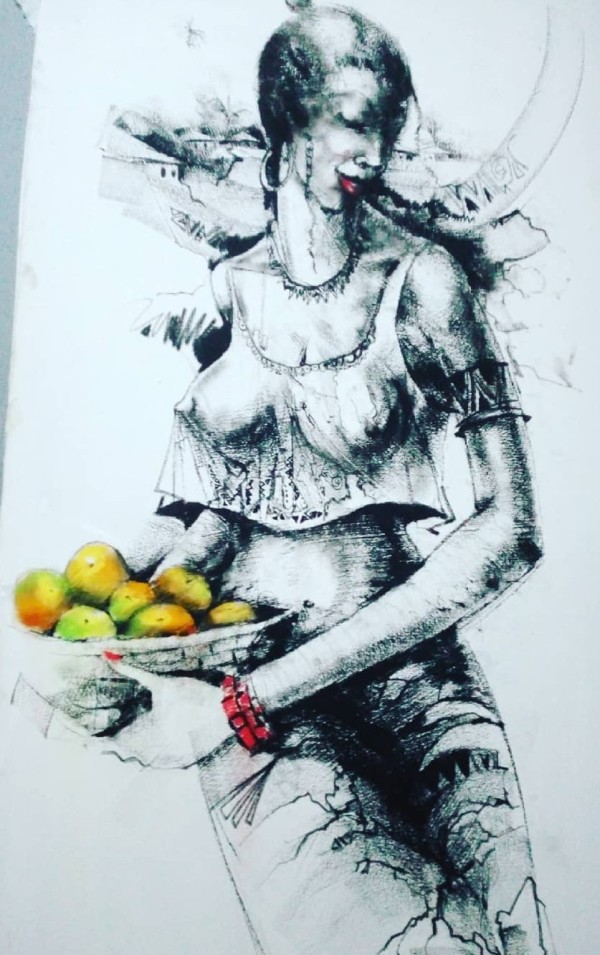 Happy hawker series by Soji yoloye