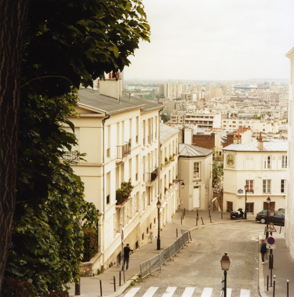 Above A Street, Paris by Hugh Martin