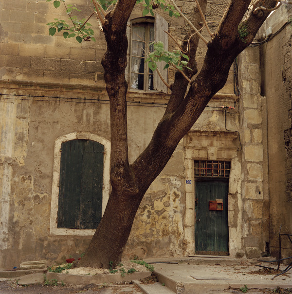Courtyard, Arles by Hugh Martin