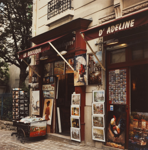 Shopfront, Montmartre by Hugh Martin