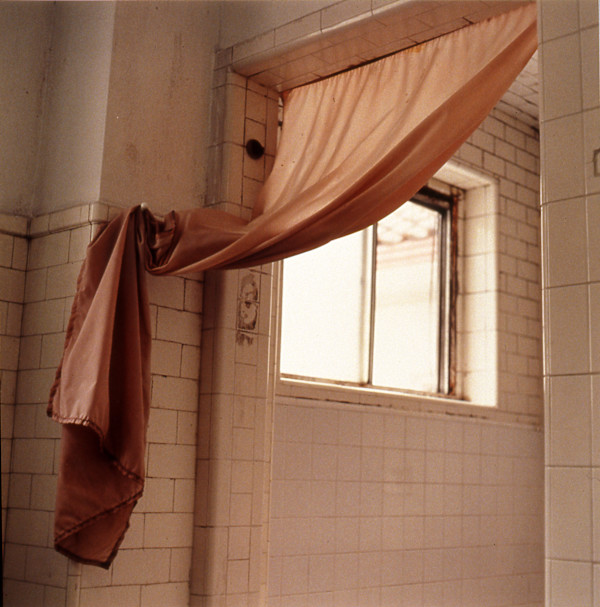 Pink Shower Curtain, San Francisco by Hugh Martin